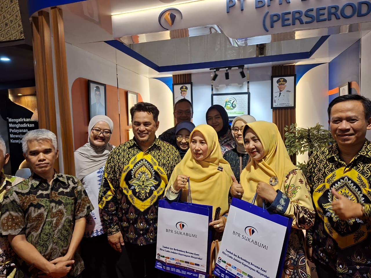Memeriahkan Hari Jadi Kabupaten Sukabumi ke 156 PT BPR Sukabumi Berpartisipasi dalam kegiatan Booth Pameran dan Touring "Aleut-Aleutan 2026"