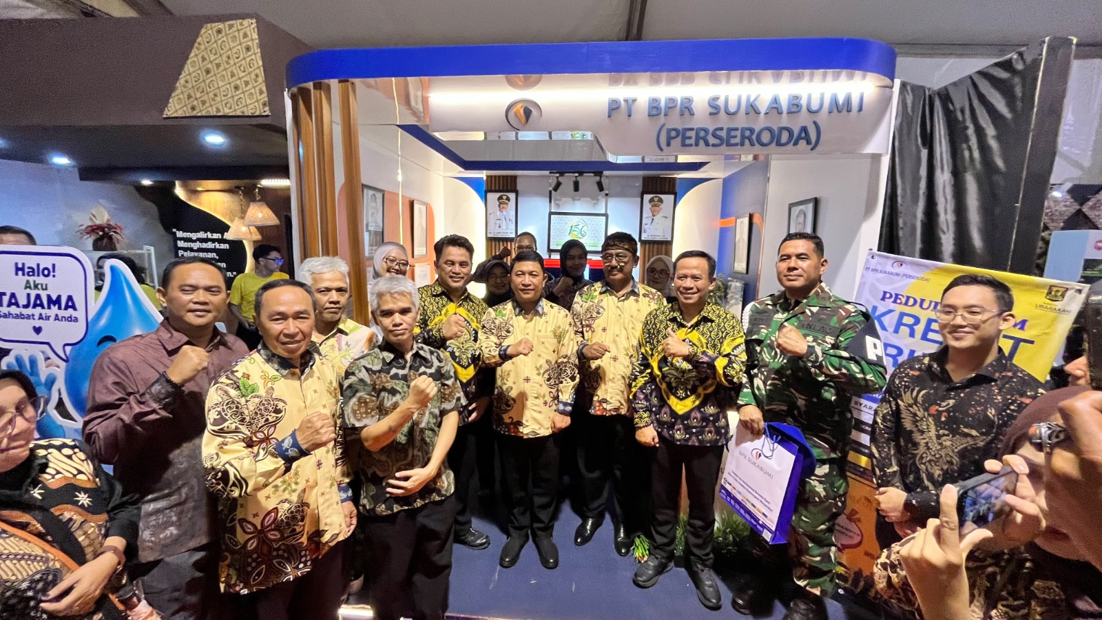 Memeriahkan Hari Jadi Kabupaten Sukabumi ke 156 PT BPR Sukabumi Berpartisipasi dalam kegiatan Booth Pameran dan Touring "Aleut-Aleutan 2026"